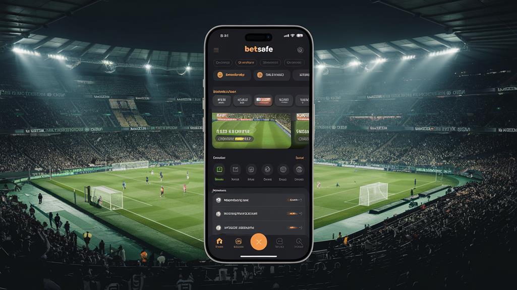 mobile betting application platform