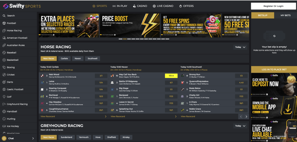 Swifty Sportsbook UK
