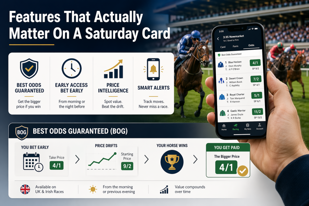 Horse Racing Betting Apps - Features That Actually Matter On A Saturday Card 
