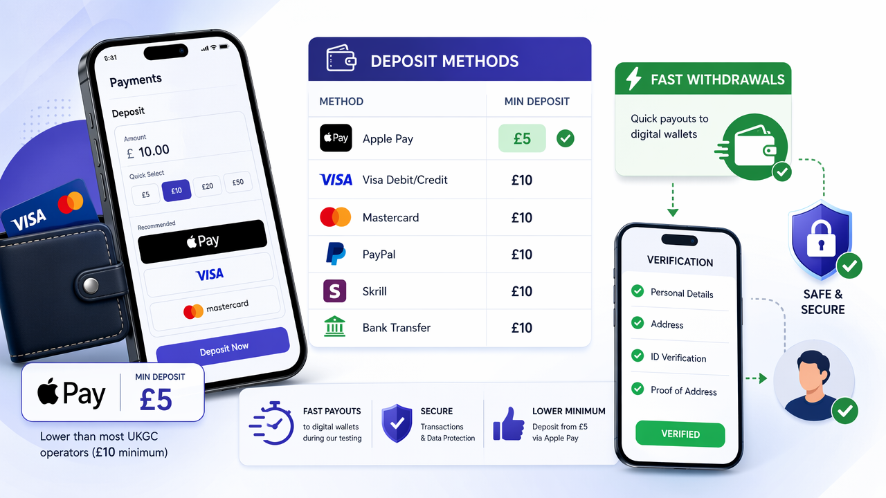 Payments, Withdrawals, and Verification